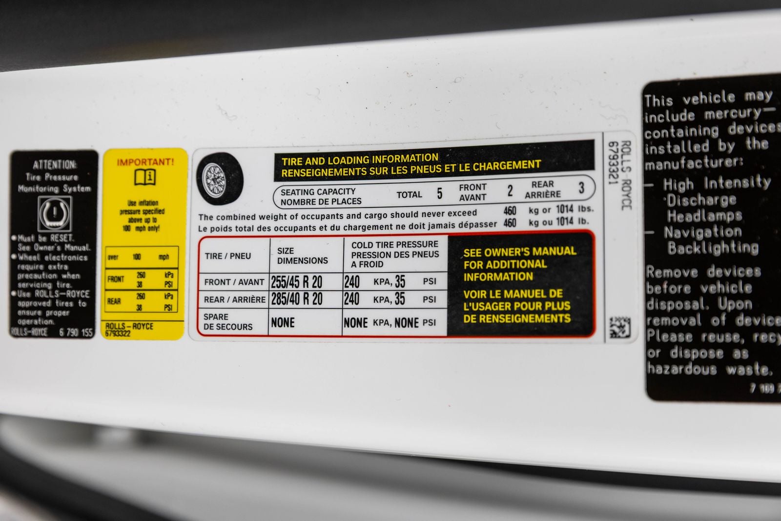 Rolls-Royce Ghost de 4 puertas de 2011