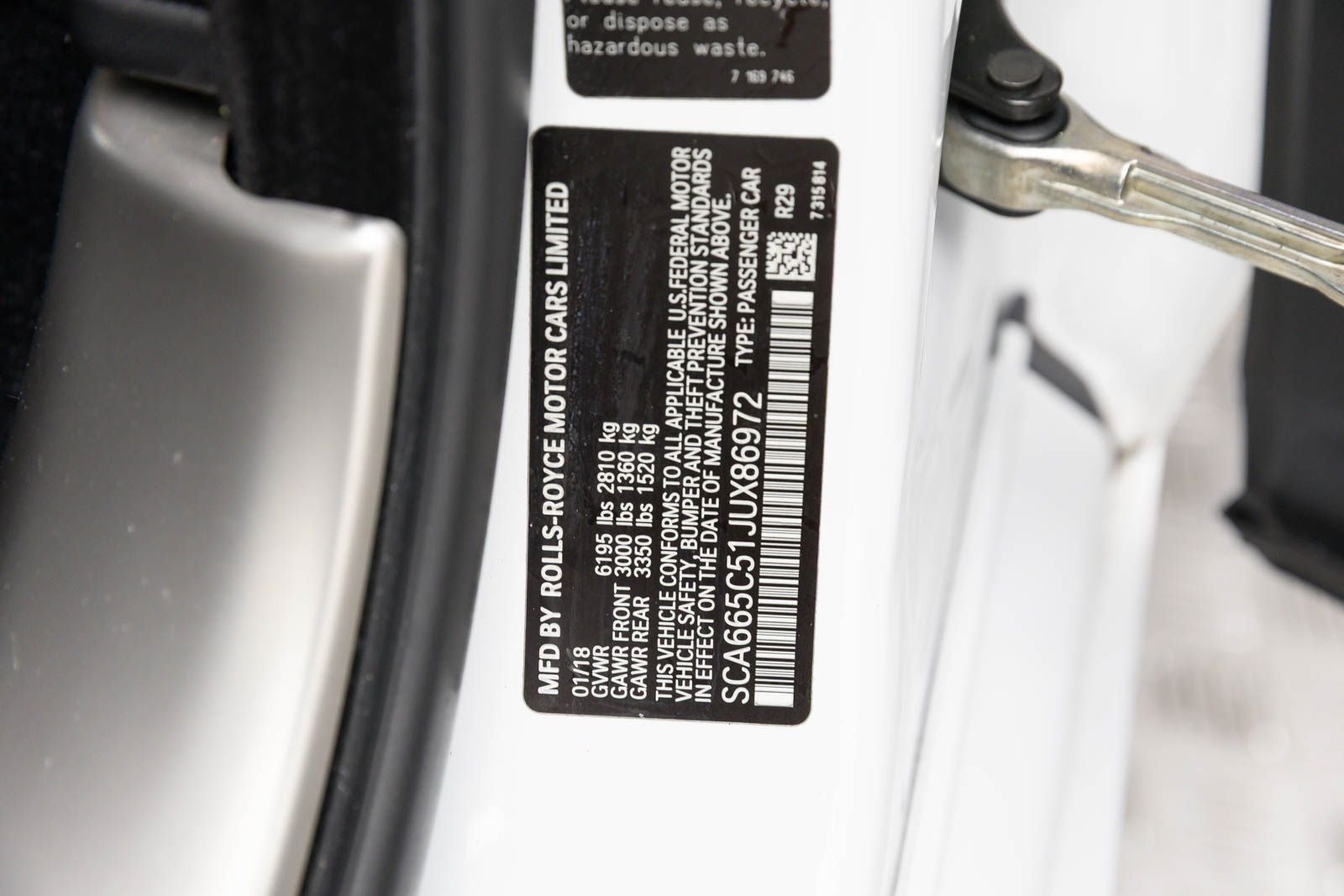 Rolls-Royce Wraith Coupé 2018