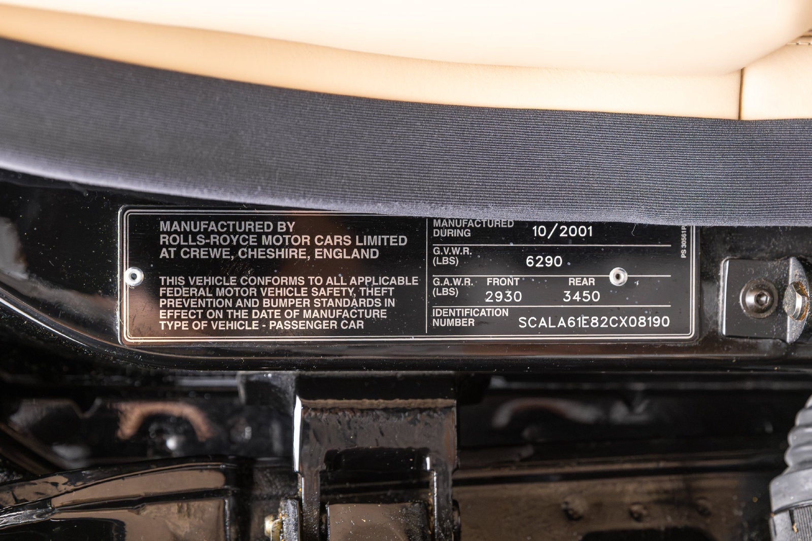 Rolls-Royce Silver Seraph de 4 puertas de 2002